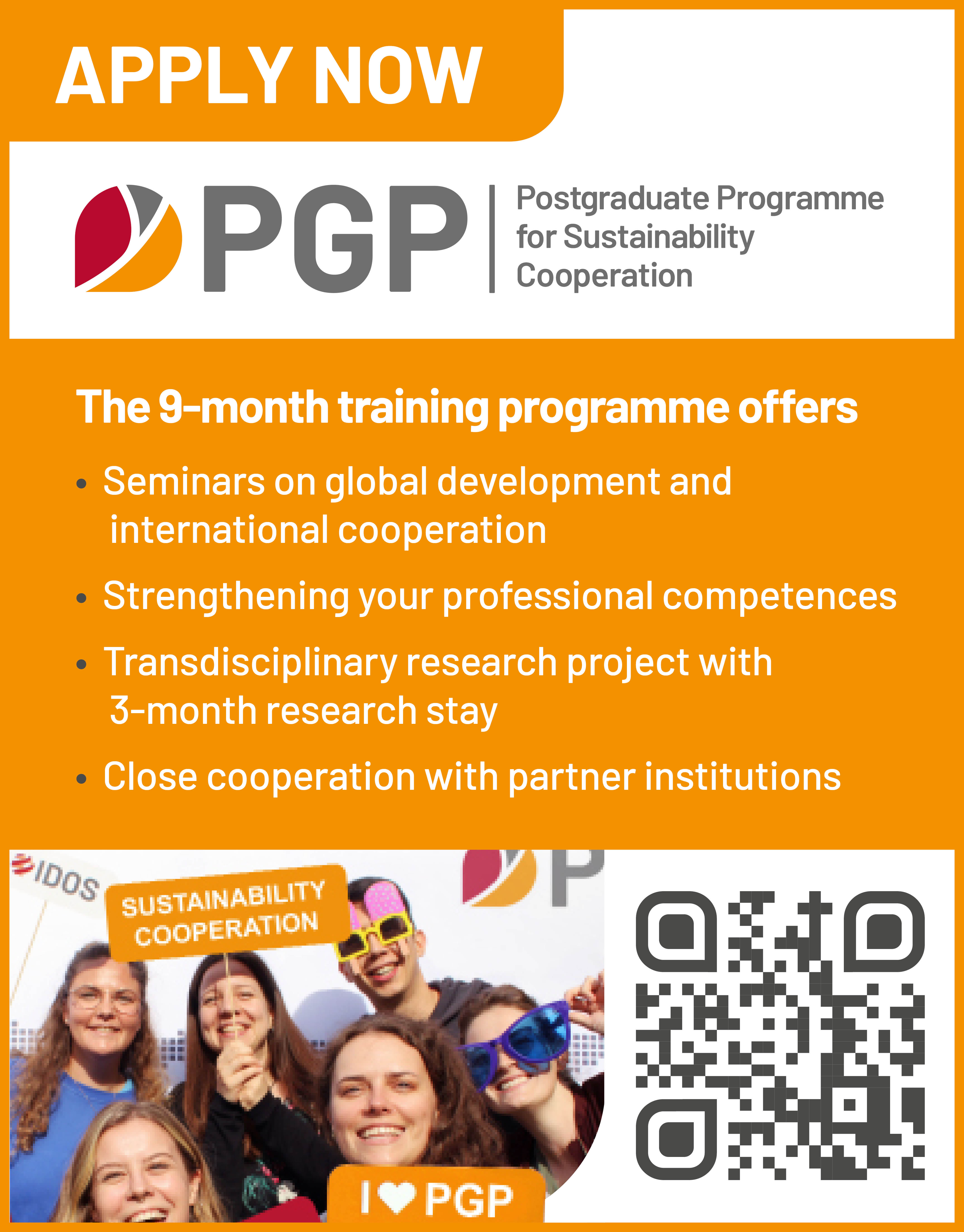 Advert Postgraduate Programm IDOS